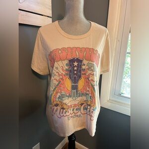 Zoe + Liv Nashville TN Music City Short Sleeve Tee